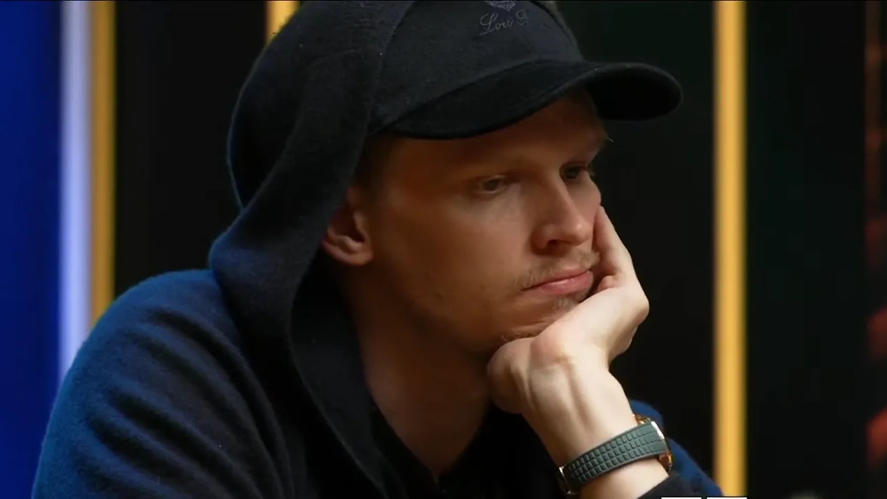 Ossi Ketola at a Triton poker table