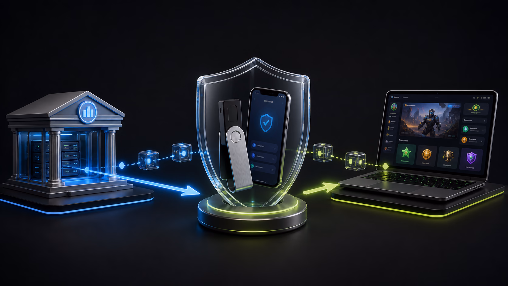 Crypto funding flow from an exchange through a personal wallet to Duel.com